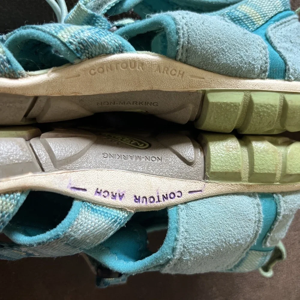 Keen sandals 3 youth Aqua Teal Big Kids Shoes hiking, Water boys girls
